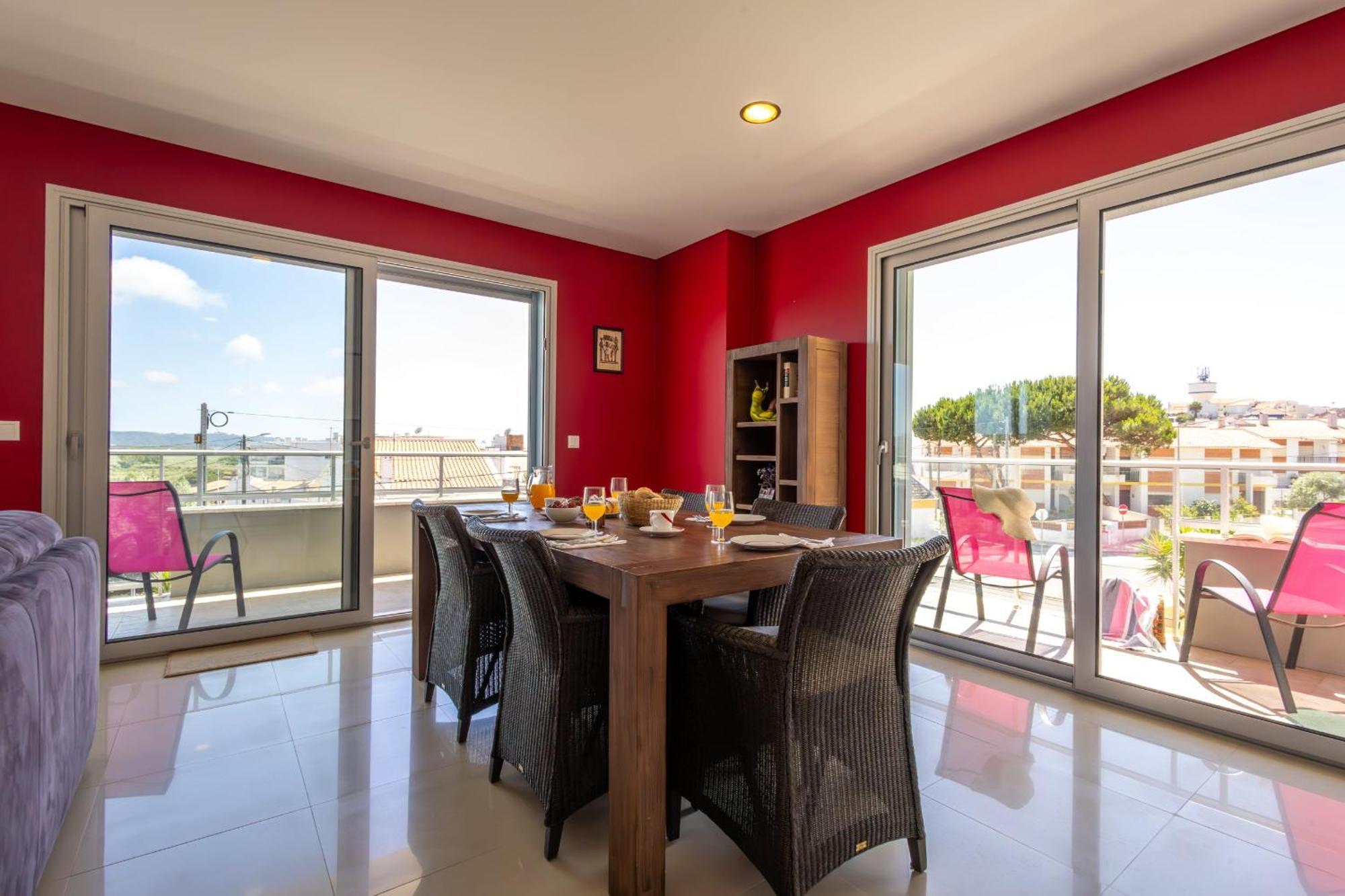 Sunrise - Com Vista Para A Vila São Martinho do Porto Eksteriør bilde
